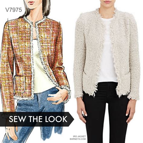 sew chanel style jacket|chanel style sewing patterns.